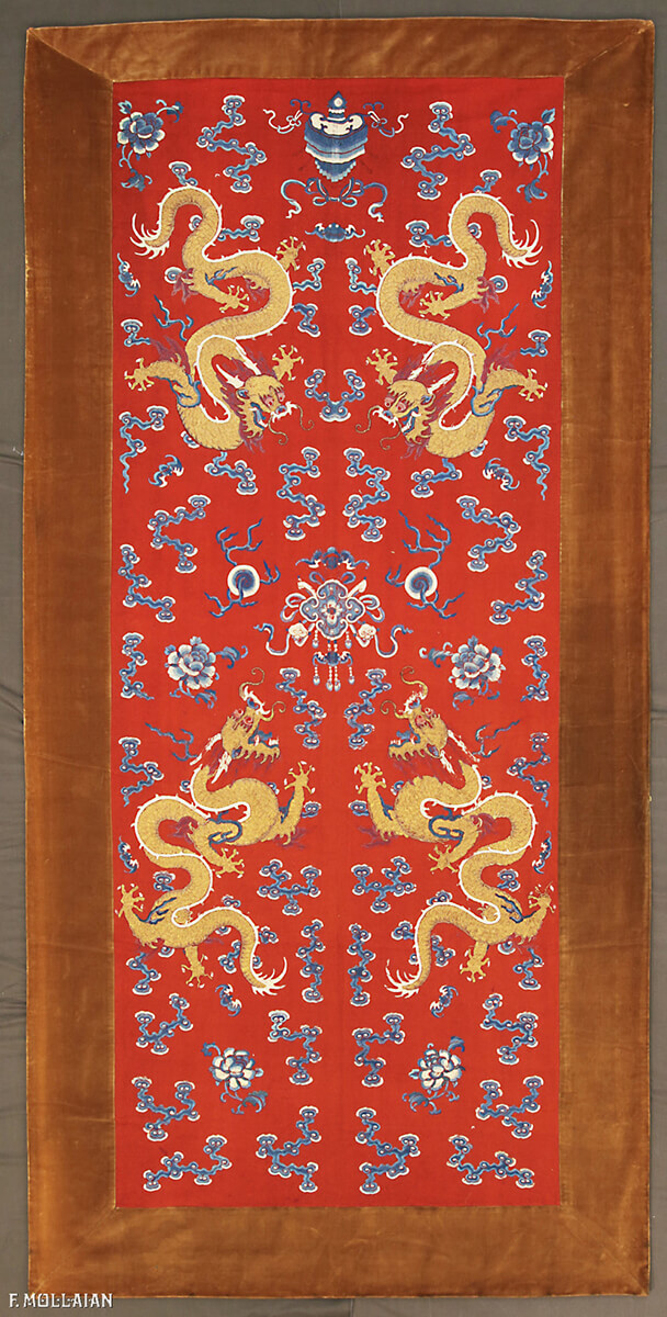 Antique Textile Chinois (Soie & Métal) n°:87635740